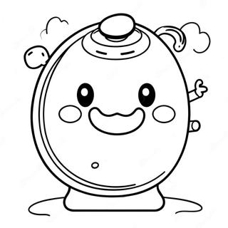 Page à colorier Tamagotchi | Page de coloriage Tamagotchi