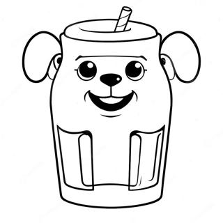 Page à colorier de gobelet Stanley | Page de coloriage Gobelet Stanley