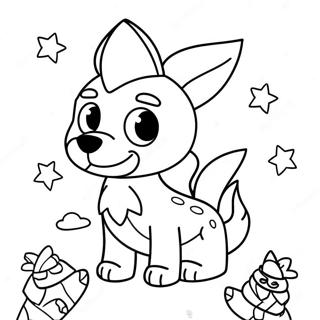 Page à colorier Animal Jam | Page de coloriage Animal Jam