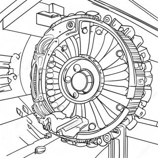 Page à colorier d'ingénierie | Page de coloriage Ingénierie