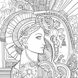 Page à colorier de conceptions d'ingénierie créatives | Page de coloriage Ingénierie