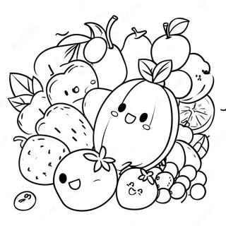 Page à colorier d'aventure épique de Blox Fruits | Page de coloriage Fruits Blox