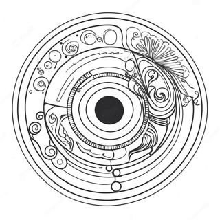 Page à colorier de rotation | Page de coloriage Rotation