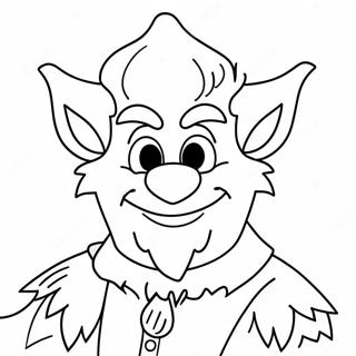 Page à colorier de Heat Miser | Page de coloriage Miser de Chaleur