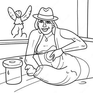 Page à colorier des actes créatifs | Page de coloriage Pages des Actes