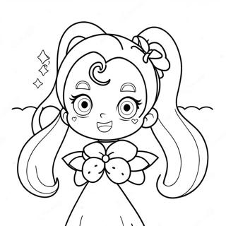 Page à colorier Precure | Page de coloriage Precure