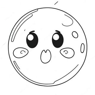 Page à colorier de chewing-gum | Page de coloriage Chewing-gum