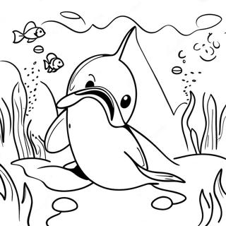 Page à colorier Seaworld | Page de coloriage Monde Marin