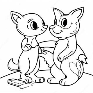 Page à colorier vectorielle pour enfants | Page de coloriage Vecteur