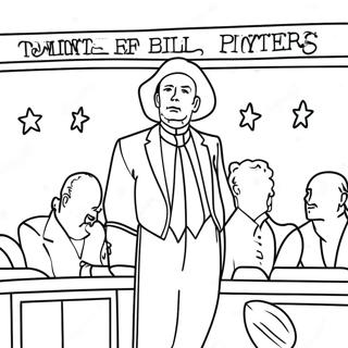 Page à colorier de la Déclaration des droits | Page de coloriage Déclaration des droits