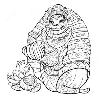 Page à colorier DTKL | Page de coloriage DTKL