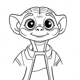 Page à colorier ET | Page de coloriage ET