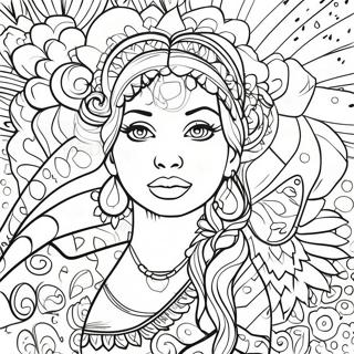 Page à colorier avec des marqueurs Posca | Page de coloriage Marqueurs Posca