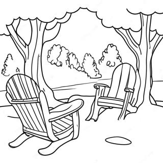Page à colorier scène d'hiver confortable | Page de coloriage Solstice d'hiver