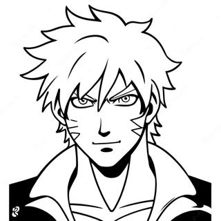 Page à colorier Ichigo Kurosaki | Page de coloriage Ichigo