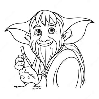 Page à colorier du Hobbit | Page de coloriage Le Hobbit