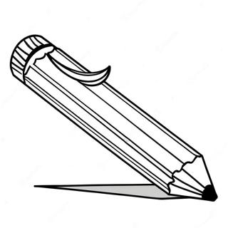 Page à colorier au crayon pour enfants | Page de coloriage Crayon