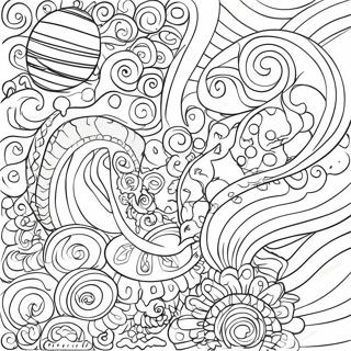Page à colorier Marques Colorées | Page de coloriage marques