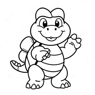 Koopa Troopa à Colorier | Page de coloriage Koopa Troopa