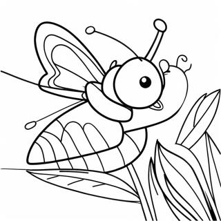 Page à colorier Pollinisateur | Page de coloriage Pollinisateur
