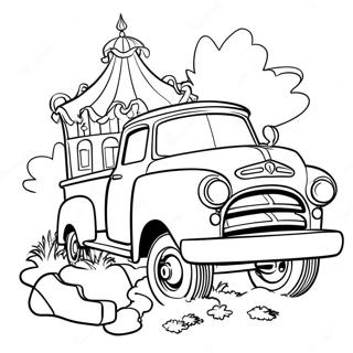 Page à colorier Disney 100 | Page de coloriage Disney 100