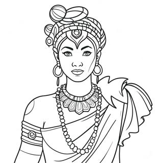 Page à colorier Uma Descendants | Page de coloriage Uma Descendants
