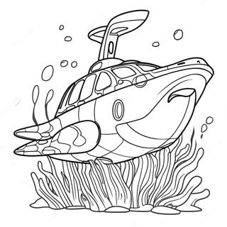 Page à colorier Subnautica | Page de coloriage Subnautica