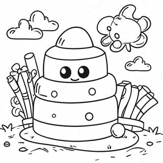 Page à colorier pour enfants | Page de coloriage Types de