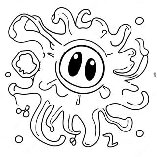 Page à colorier des germes | Page de coloriage Germes
