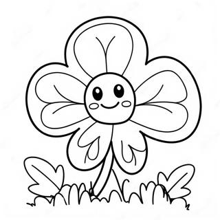 Trèfle Coloriages