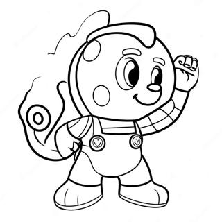 Page à colorier SMG4 | Page de coloriage SMG4