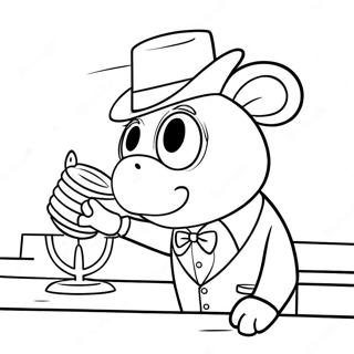 Page à colorier Maire Humdinger | Page de coloriage Maire Humdinger