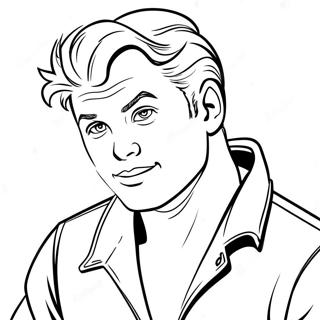 Page à colorier de Brock Purdy | Page de coloriage Brock Purdy
