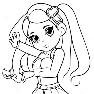 Page à colorier Lolirock | Page de coloriage Lolirock