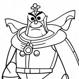 Page à colorier Zurg | Page de coloriage Zurg
