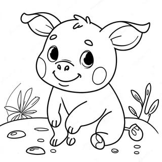 Page à colorier de Pibby | Page de coloriage Pibby