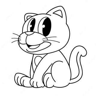 Page à colorier Félix le Chat | Page de coloriage Félix le Chat