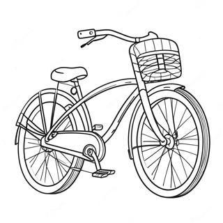 Page à colorier Vélo | Page de coloriage Vélo