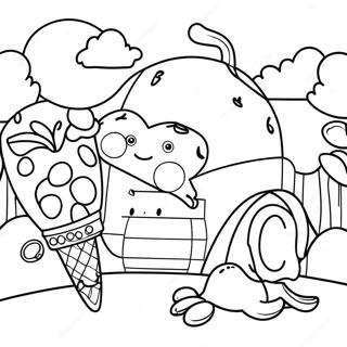 Pages à colorier amusantes pour enfants | Page de coloriage Amusement