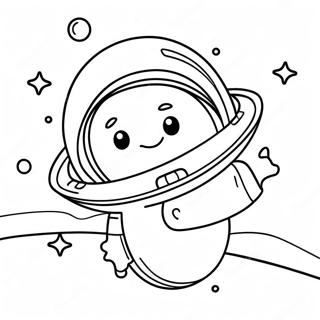 Page à colorier Petit Espace | Page de coloriage Petit Espace