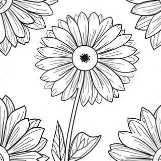 Page à colorier Pissenlit Fantaisiste | Page de coloriage Pissenlit