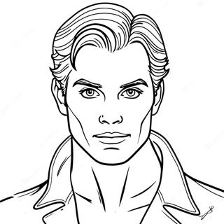 Page à colorier TVD | Page de coloriage TVD