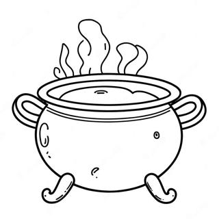 Page à colorier de chaudron | Page de coloriage Chaudron