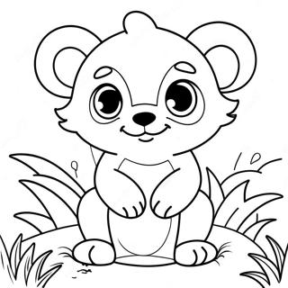 Page à colorier Animal Mignon Mes Premières | Page de coloriage Mon Premier