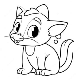 Page à colorier de Swiper | Page de coloriage Swiper
