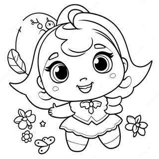 Page à colorier d'Enchantimals | Page de coloriage Enchantimals