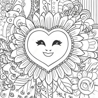 Page à colorier d'affirmation positive | Page de coloriage Encourageant