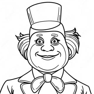 Page à colorier Oompa Loompa | Page de coloriage Oompa Loompa