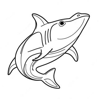 Page à colorier de requin marteau | Page de coloriage Requin marteau