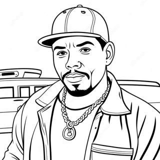 Page à colorier de Cholo | Page de coloriage Cholo